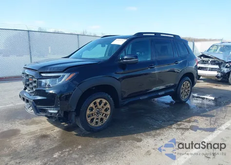 2022 Honda Passport Awd Trailsport z USA, uszkodzony, nr VIN 5FNYF8H63NB015562